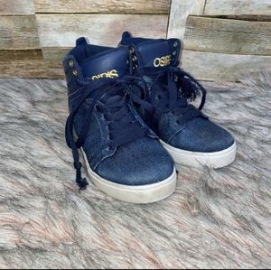 Osiris Boys Denim Canvas High Top 13 Youth